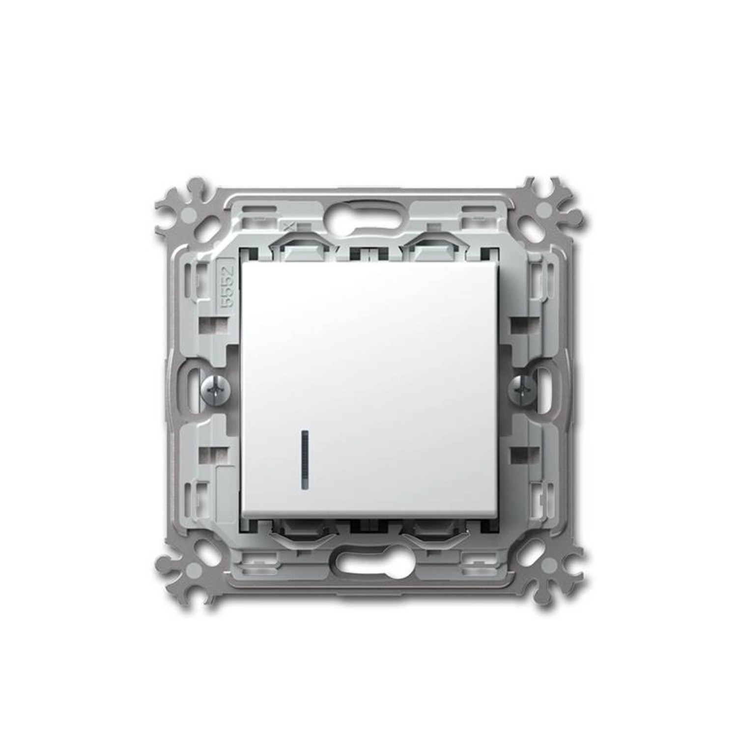 TEM MODUL PLUS Kontroll Schalter Wechse Weiß 250V16A von TEM