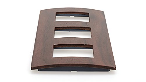 TEM Series Modul Plus Maske aus reinem Holz, Walnuss von TEM