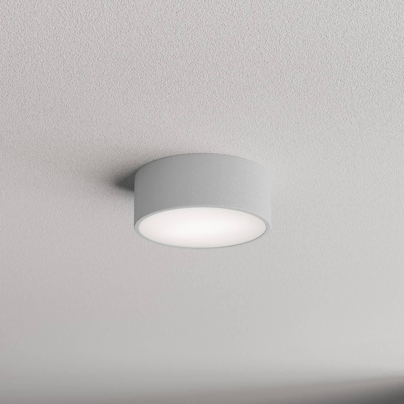 Deckenlampe Cleo 200, grau, Sensor, IP54, Ø 20 cm, Metall Deckenlampe Cleo 200, grau, Sensor, IP54, Ø 20 cm, Metall von TEMAR LIGHTING
