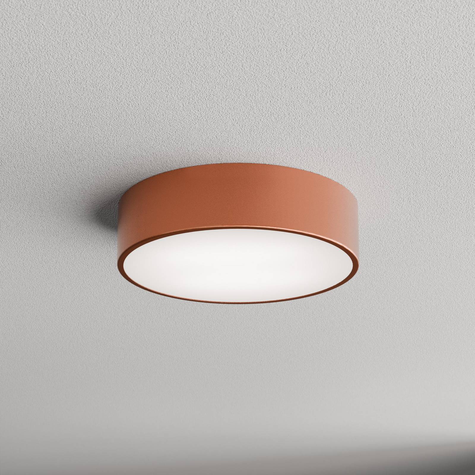 Deckenlampe Cleo 300, kupfer, Sensor, IP54, Ø 30 cm, Metall Deckenlampe Cleo 300, kupfer, Sensor, IP54, Ø 30 cm, Metall von TEMAR LIGHTING