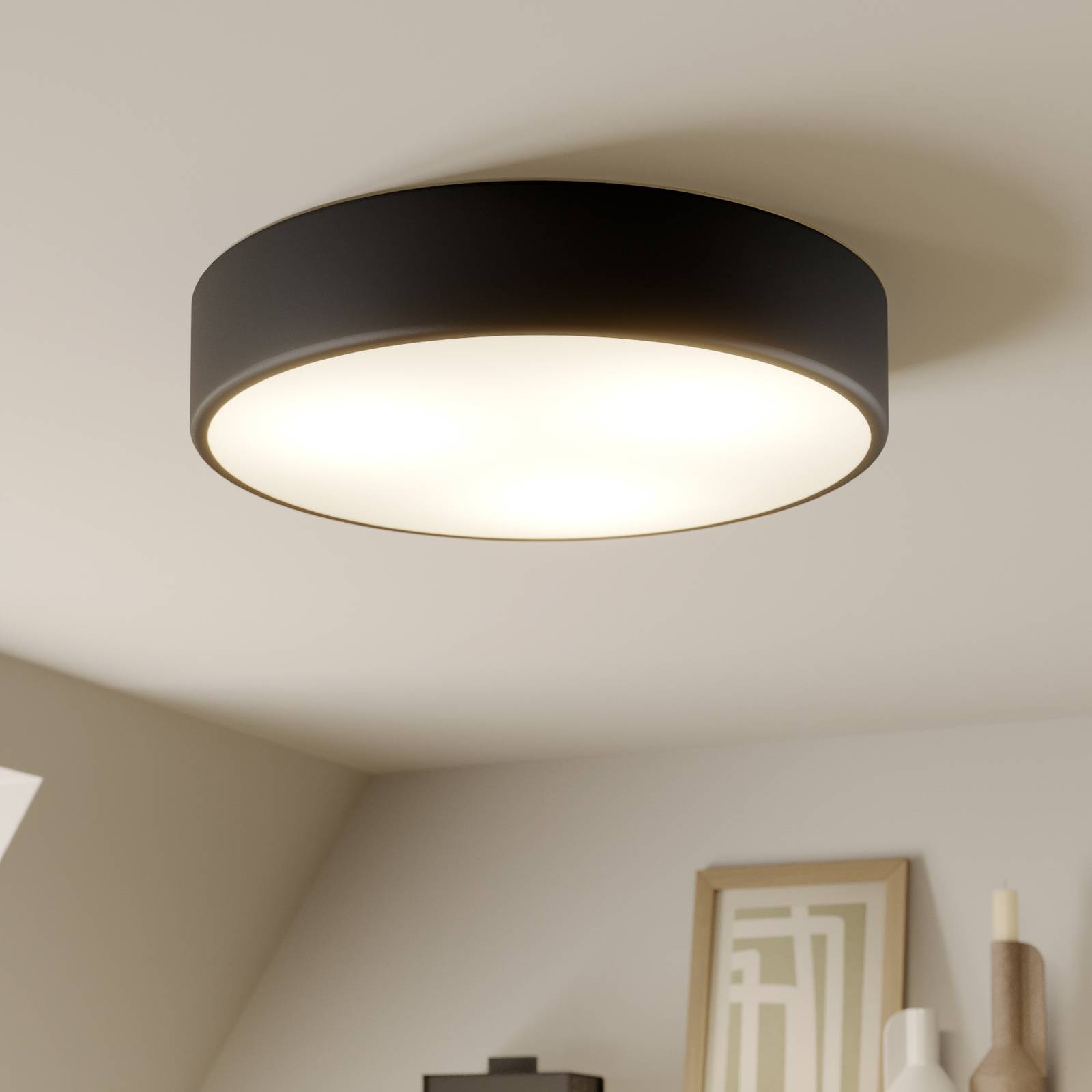 Deckenleuchte Cleo, Ø 40 cm, schwarz von TEMAR LIGHTING