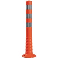 Temka - Flexipfosten 750mm, ø 80mm, orange von TEMKA