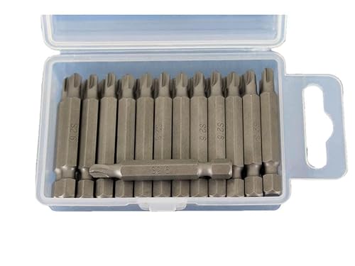 TEMO 25er Torq-Set # 6 2-Zoll (50 mm) Schraubendrehereinsätze von TEMO