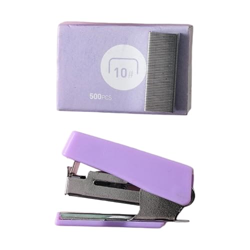 1 Set Heftgerät, einfach zu laden, klein mit Heftklammer, Schreibtischhefter für Zuhause und Büro, Desktop, Büro, klein mit Heftklammern 1 Set Heftgerät, einfach zu laden, klein mit Heftklammer, Schreibtischhefter für Zuhause und Büro, Desktop, Büro, klein mit Heftklammern von TEMOOUES