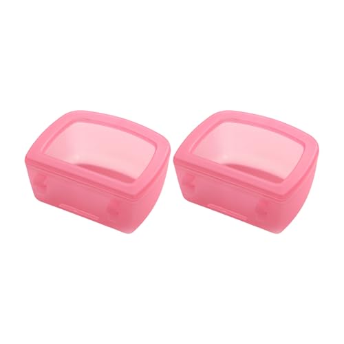 Auslaufsicherer Wassernapf zum Aufhängen für kleine Hunde, sicheres Haken-Design, Bewässerungs-Futterstation, leicht zu reinigen, 2 Stück, Mehrzweck-Futternapf für Haustiere Auslaufsicherer Wassernapf zum Aufhängen für kleine Hunde, sicheres Haken-Design, Bewässerungs-Futterstation, leicht zu reinigen, 2 Stück, Mehrzweck-Futternapf für Haustiere von TEMOOUES