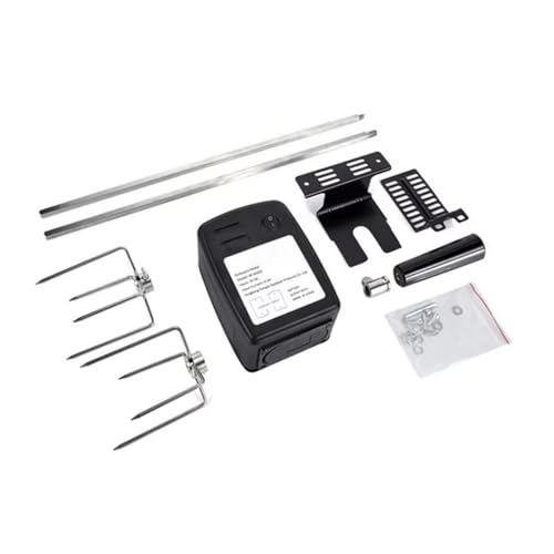 Familiengroßes Grillwerkzeug-Set mit Elektromotor, einfache Reinigung des Grills und Metallstruktur für das Kochen im Freien, einfache Reinigung des Grills von TEMOOUES