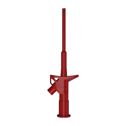 Flexibler Testclip mit 4 mm Bananensteckdose, geeignet für einfache und sichere Verbindung, Elektronik-Enthusiasten, Labortechniker Flexibler Testclip mit 4 mm Bananensteckdose, geeignet für einfache und sichere Verbindung, Elektronik-Enthusiasten, Labortechniker von TEMOOUES