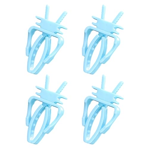 Futterstation für Papageien, Obst, Gemüse, Clip-Futterstation mit stabiler Käfighalterung, Haltbarkeit für Vogel-Snacks, multifunktionales Vogelfutterwerkzeug von TEMOOUES