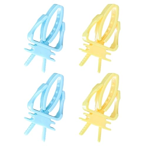 Futterstation für Papageien, Obst, Gemüse, Clip-Futterstation mit stabiler Käfighalterung, Haltbarkeit für Vogel-Snacks, multifunktionales Vogelfutterwerkzeug von TEMOOUES