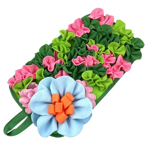 Futterunterlage mit Blumen-Design für kleine Tiere, ansprechendes Futterspielzeug, Polyesterstoff, sicher für Kaninchen, Igel, langsames Fressen, stimuliert natürliches Futterverhalten Futterunterlage mit Blumen-Design für kleine Tiere, ansprechendes Futterspielzeug, Polyesterstoff, sicher für Kaninchen, Igel, langsames Fressen, stimuliert natürliches Futterverhalten von TEMOOUES
