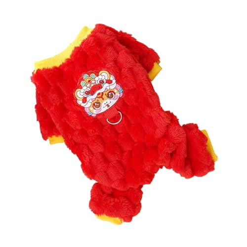 Hundepullover für kleine Hunde für den Winter, chinesischer Anzug, bestickt, chinesischer Anzug, Bekleidung, Haustier-Fleecemantel Hundepullover für kleine Hunde für den Winter, chinesischer Anzug, bestickt, chinesischer Anzug, Bekleidung, Haustier-Fleecemantel von TEMOOUES