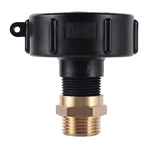 IBC Tanks Adapter S60X6 Wasserspeichertanks Wasserhähne Adapter IBC Tote Fitting Gartenschläuche Armaturen Ventile Fitting Tote Ventile Kupplung Connector von TEMOOUES