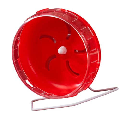Leiser Hamster-Laufrad mit breiter Schiene für sichere und bequeme Kleintierübung, Rollkäfig, Unterhaltungsspielzeug, kleines Haustierkäfig-Spielzeug Leiser Hamster-Laufrad mit breiter Schiene für sichere und bequeme Kleintierübung, Rollkäfig, Unterhaltungsspielzeug, kleines Haustierkäfig-Spielzeug von TEMOOUES