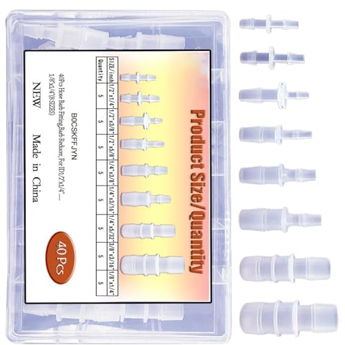 Professionelle Rohrreduzierer, widerstandsfähige Anschlüsse für HVAC-Kanäle, Wasseraufbereitungsanlagen, Rohrverschraubungen, 40 Stück Professionelle Rohrreduzierer, widerstandsfähige Anschlüsse für HVAC-Kanäle, Wasseraufbereitungsanlagen, Rohrverschraubungen, 40 Stück von TEMOOUES