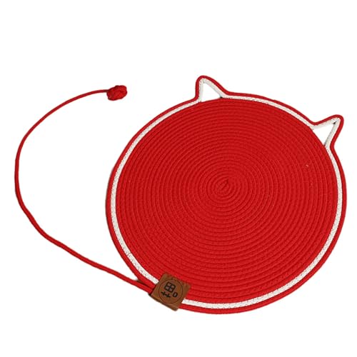 Reversible Cats Scratcher Mat Durability Indoor Grinding Claws Training Toy For Playtimes Round Cats Scratcher Reversible Cats Scratcher Mat Durability Indoor Grinding Claws Training Toy For Playtimes Round Cats Scratcher von TEMOOUES