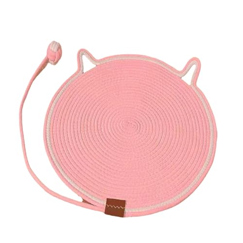 Reversible Cats Scratcher Mat Durability Indoor Grinding Claws Training Toy For Playtimes Round Cats Scratcher Reversible Cats Scratcher Mat Durability Indoor Grinding Claws Training Toy For Playtimes Round Cats Scratcher von TEMOOUES