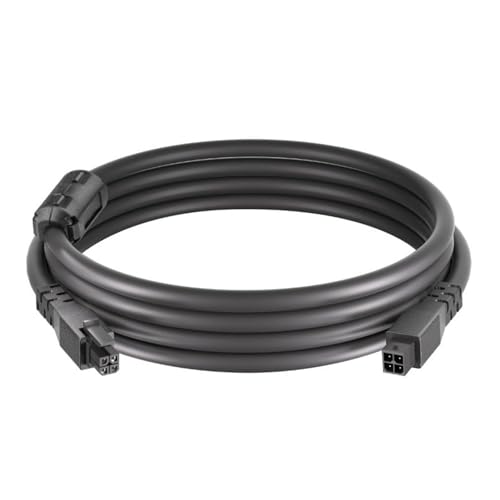 Robustes 4-poliges Anschlusskabel für Drucker, hochreines Kupfer-Verlängerungskabel, Ersatzkabel von TEMOOUES