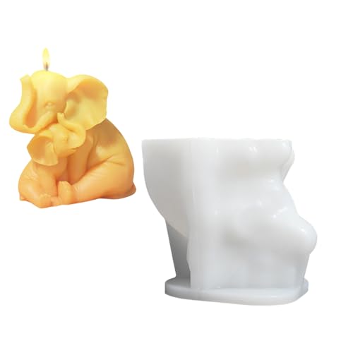 Silikonformen Mutter und Kind Elefant Ornament Formen Epoxidharz Gips, Gussteile Mutter und Kind Elefant Silikon für Heimdekoration Silikonformen Mutter und Kind Elefant Ornament Formen Epoxidharz Gips, Gussteile Mutter und Kind Elefant Silikon für Heimdekoration von TEMOOUES