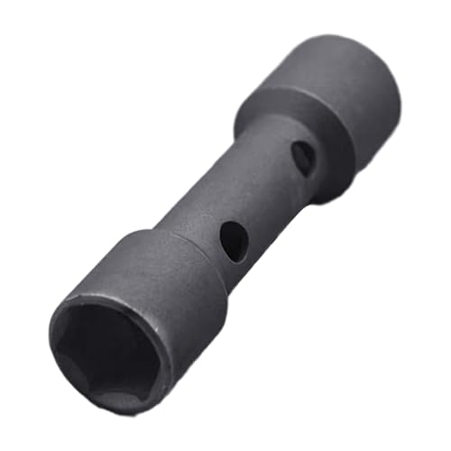 TEMOOUES 16 18 mm Doppelend-Zündkerzensteckschlüssel für Motorrad- und Kleinfahrzeug-Wartung, mit 3-Backen-Design, leichtes Steckschlüssel-Set TEMOOUES 16 18 mm Doppelend-Zündkerzensteckschlüssel für Motorrad- und Kleinfahrzeug-Wartung, mit 3-Backen-Design, leichtes Steckschlüssel-Set von TEMOOUES