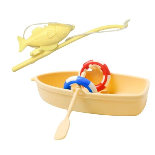 TEMOOUES Aquarien, Landschaft, künstliches Gefäß, Aquarien, Landschaftsbau, Miniatur-Landschaftsdekoration, Segelboote, Handwerk, vielseitiges Aquarium, Zierschiff von TEMOOUES