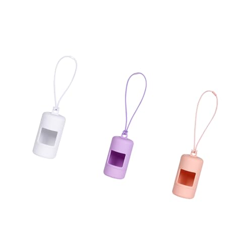TEMOOUES Hundekotbeutelhalter, elastisches Seil, Kotbeutelspender, drehbarer Kotspender für Outdoor-Aktivitäten, 3-teiliges Set von TEMOOUES