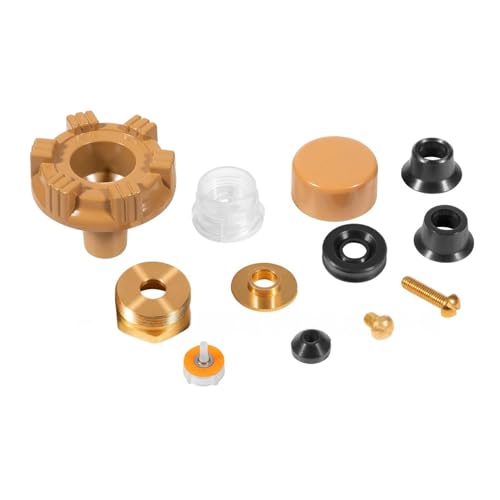TEMOOUES Langlebiger Messinggriff für Badezimmer zur Leckbefestigung und zur Wiederherstellung von Armaturen mit einfacher Installation, langlebiger Metallgriff TEMOOUES Langlebiger Messinggriff für Badezimmer zur Leckbefestigung und zur Wiederherstellung von Armaturen mit einfacher Installation, langlebiger Metallgriff von TEMOOUES