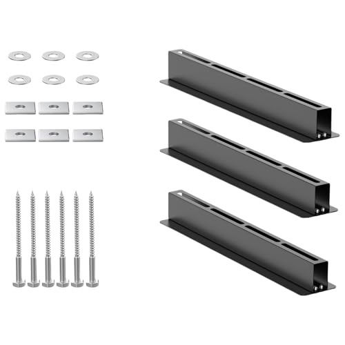 TEMOOUES Multifunktions-Garagenregal-Systeme, Karbonstahl, verstellbares Design, platzsparende Lagerung, widerstandsfähig, Garagenregale, 2/3 Stück, starkes Karbonstahl-Regal TEMOOUES Multifunktions-Garagenregal-Systeme, Karbonstahl, verstellbares Design, platzsparende Lagerung, widerstandsfähig, Garagenregale, 2/3 Stück, starkes Karbonstahl-Regal von TEMOOUES