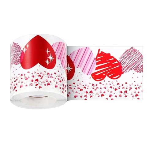 TEMOOUES Romantics Valentines Day Heart Adhesive Border Tape For School Office Home Bulletin Board Border Sticekr Roll Decoration Romtics Bulletin Board Decoration TEMOOUES Romantics Valentines Day Heart Adhesive Border Tape For School Office Home Bulletin Board Border Sticekr Roll Decoration Romtics Bulletin Board Decoration von TEMOOUES