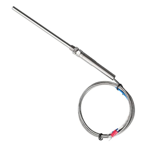 Thermoelement-Sonde mit Schraubgewinde, 8 x 1, 25 mm, Kabel 1 m, für den industriellen Einsatz Thermoelement-Sonde mit Schraubgewinde, 8 x 1, 25 mm, Kabel 1 m, für den industriellen Einsatz von TEMOOUES