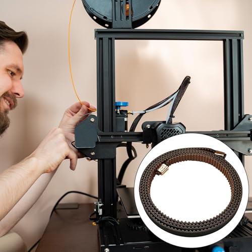 Verschleißfester Zahnriemen für KE-Drucker, kompatible X-Y-Achsen-Set für lange Zeitstabilität und präzise, einfache Installation von TEMOOUES