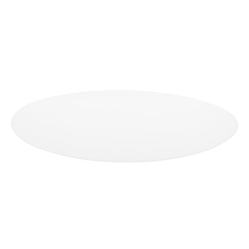 Lampenschirm Rund Weiß Diffusor für Deckenleuchten Tischlampen für Schlafzimmer Wohnzimmer und Essbereich Gleichmäßige Lichtverteilung Design Hohe Lichtdurchlässigkeit von TEMPNAP