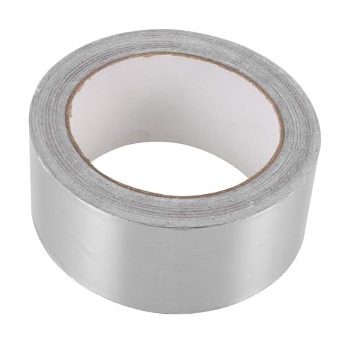 TEMPNAP 1 Rolle Aluminium Folienklebeband Selbstklebendes Hitzebeständiges Dichtband für Isolierung und Abdichtung von Rohren für Klimaanlagen und Trockner TEMPNAP 1 Rolle Aluminium Folienklebeband Selbstklebendes Hitzebeständiges Dichtband für Isolierung und Abdichtung von Rohren für Klimaanlagen und Trockner von TEMPNAP