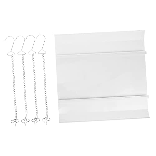 TEMPNAP 1 Satz Air Guide Baffle Deflektor Stopper Abdeckung Sperre Anti-Blowing-Board zentraler Klimaanlagenabweiser Klimaanlagenschild AC-Schallwand Rostfreier Stahl Weiß von TEMPNAP