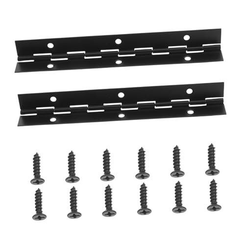 TEMPNAP 1 Satz Klavierscharnieren Elegantem Schwarz für Möbel Holzboxen Klapptüren Einfache Installation Mühelose Funktionalität TEMPNAP 1 Satz Klavierscharnieren Elegantem Schwarz für Möbel Holzboxen Klapptüren Einfache Installation Mühelose Funktionalität von TEMPNAP