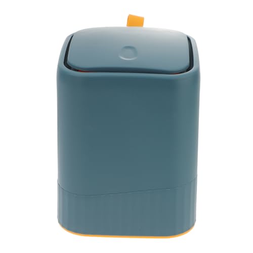 TEMPNAP 1 Stück Mini Mülleimer für Schreibtisch Kompakter Abfalleimer aus Gesundem Material für Büro und Zuhause für Tücher und Abfälle Blau TEMPNAP 1 Stück Mini Mülleimer für Schreibtisch Kompakter Abfalleimer aus Gesundem Material für Büro und Zuhause für Tücher und Abfälle Blau von TEMPNAP