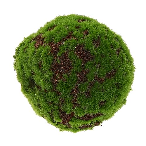TEMPNAP 1 Stück Moos Ball Dekoration Anlage Moos für Pflanzen Mooskugeln dekorativ gefälscht Terrarium Gartenverzierung simulierter moosiger Stein Poly-Drache Green TEMPNAP 1 Stück Moos Ball Dekoration Anlage Moos für Pflanzen Mooskugeln dekorativ gefälscht Terrarium Gartenverzierung simulierter moosiger Stein Poly-Drache Green von TEMPNAP