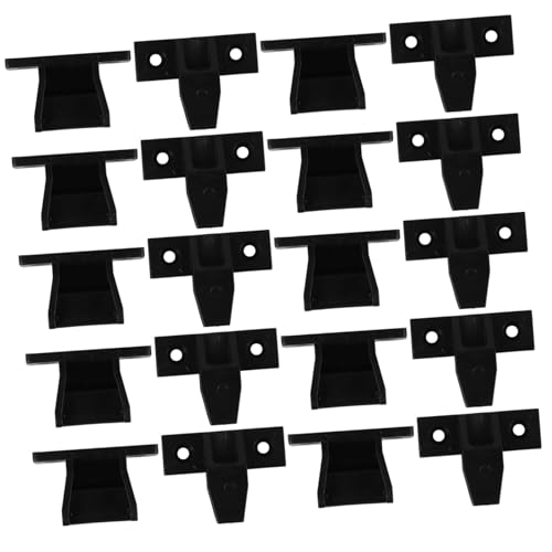 TEMPNAP 10 Sätze Schubladenstopper Teiliges Mittelgroße Möbelverbinder Rutschfeste Schubladenführungen für und DIY Projekte Einfache Montage und Vielseitige Anwendung von TEMPNAP