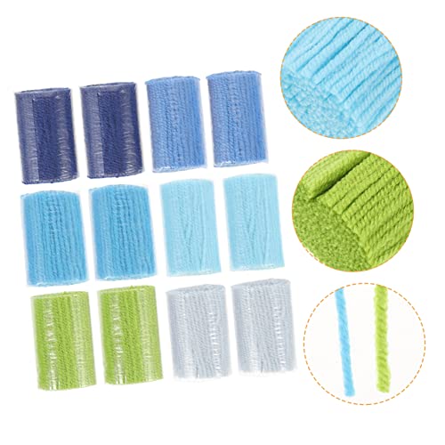TEMPNAP 12 Stück Teiliges Knüpfgarn Acryl für DIY Teppiche Weiches Hautfreundliches Garn für Latch Hook Projekte Geeignet für Anfänger und Fortgeschrittene Vielseitig für Handarbeiten und von TEMPNAP