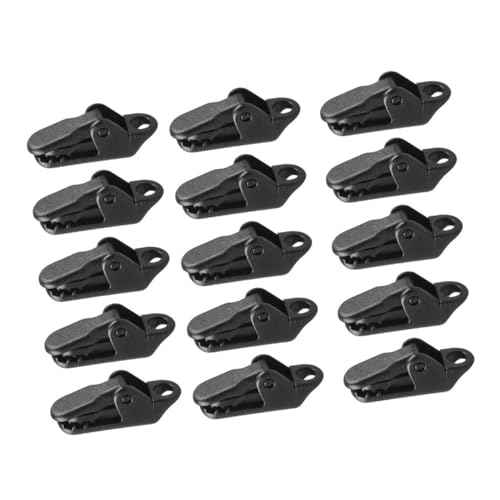 TEMPNAP 15 Stück Teiliges Zeltplanen Klemmen aus Robustem Material Windfeste Camping Zelt Clips zur Einfachen Befestigung von Markisen Planen und Zelten Kompakt und Leicht für Outdoor TEMPNAP 15 Stück Teiliges Zeltplanen Klemmen aus Robustem Material Windfeste Camping Zelt Clips zur Einfachen Befestigung von Markisen Planen und Zelten Kompakt und Leicht für Outdoor von TEMPNAP