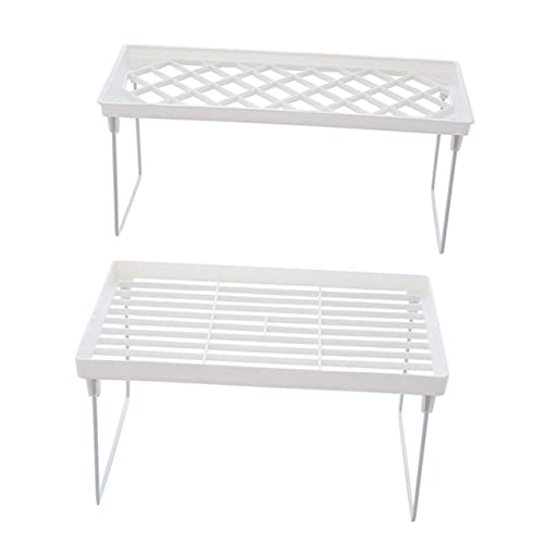 TEMPNAP 2 STÜCK Faltbarer Ablagehalter für Schreibtisch Stabiler Organizer für Bürobedarf und Kleinteile Platzsparendes Design Weiß für Zuhause und Büro von TEMPNAP