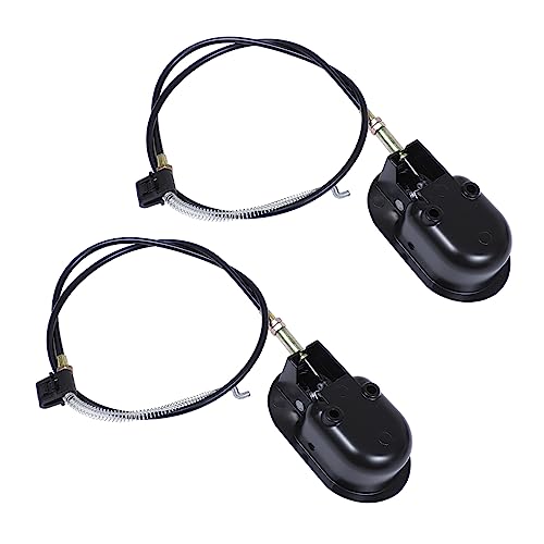 TEMPNAP 2 Sätze Ersatzteile für Liegestühle Pull Recliner Griff mit Kabel Einsetzbar Kompatibel mit Meisten Möbelmarken Mechanik Kabel und Clip Einfache Installation Leicht und Praktisch von TEMPNAP