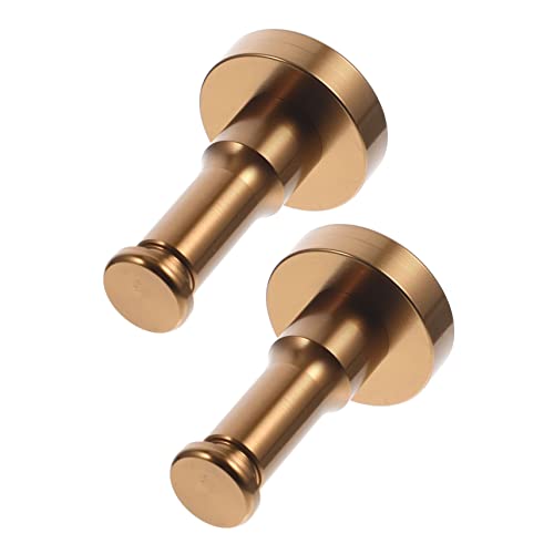 TEMPNAP 2 Sätze Multipurpose Aluminiumlegierung Wandhaken Rund Haken für Bad Schlafzimmer Küche Platzsparend Robust und Sicher Dunkelbraun TEMPNAP 2 Sätze Multipurpose Aluminiumlegierung Wandhaken Rund Haken für Bad Schlafzimmer Küche Platzsparend Robust und Sicher Dunkelbraun von TEMPNAP
