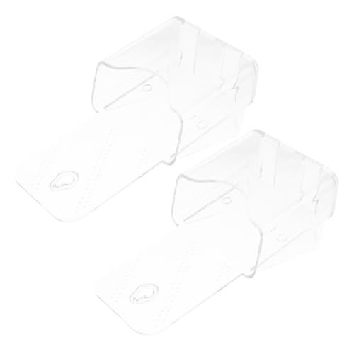 TEMPNAP 2 Stück Aktenaufbewahrungsbox Regale Bretthalterung Langhantelstütze Langhantel Mehrgitter Sauce Tragbarer Diffusor Tragbare Ornamente Desktop Obstkorb Obstdraht Putter von TEMPNAP