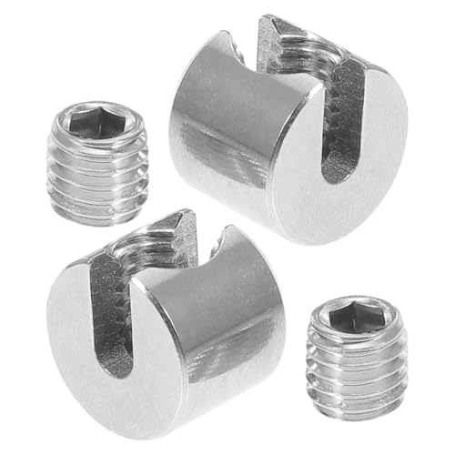 TEMPNAP 2 Stück Edelstahl Drahtseilklemme Flachschlitz Schnell Installierbar Robustes für Garten Kabel Sicherung Langlebig und Vielseitig Einsetzbar TEMPNAP 2 Stück Edelstahl Drahtseilklemme Flachschlitz Schnell Installierbar Robustes für Garten Kabel Sicherung Langlebig und Vielseitig Einsetzbar von TEMPNAP