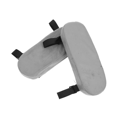 TEMPNAP 2 Stück Ergonomische Bürostuhl Armlehnenpolster mit Memory schaum Rutschfeste Armlehnenauflagen für Büro Gamingstühle Druckentlastend und Vielseitig für Ellbogen Unterarmkomfort von TEMPNAP