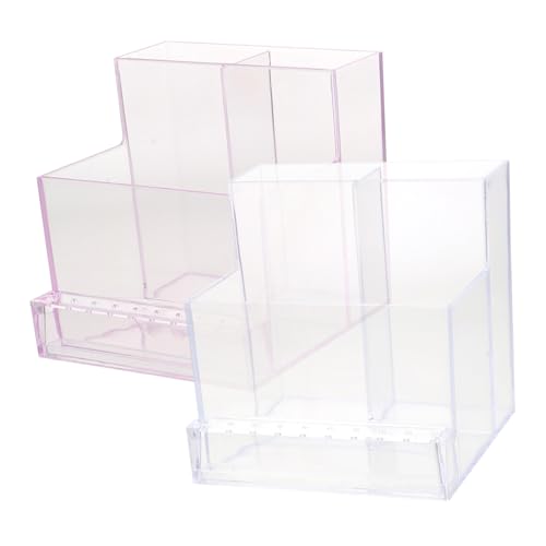 TEMPNAP 2 Stück Maniküre Werkzeug Aufbewahrungsregal Werkzeug Displayhalter Organizer Für Den Schreibtisch Nagelmaschine Maniküre Zubehörbehälter Für Nagelzubehör von TEMPNAP