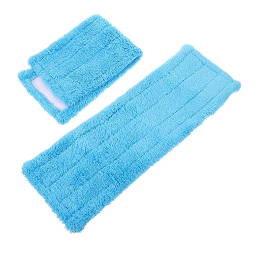 TEMPNAP 2 Stück Mikrofaser Mopkopf Ersatz Korallenfleece Wiederverwendbar Hochsaugfähig Waschbar für Haushalt Glatte Böden Laminat Fliesen Vinyl Reinigung TEMPNAP 2 Stück Mikrofaser Mopkopf Ersatz Korallenfleece Wiederverwendbar Hochsaugfähig Waschbar für Haushalt Glatte Böden Laminat Fliesen Vinyl Reinigung von TEMPNAP