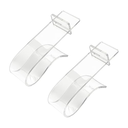 TEMPNAP 2 Stück Schuhregal Set Transparente Schuhständer für Retail Shops und Zuhause Stabiler Schuhdisplay für Sneakers und Hohe Schuhe Vielseitig Einsetzbar von TEMPNAP
