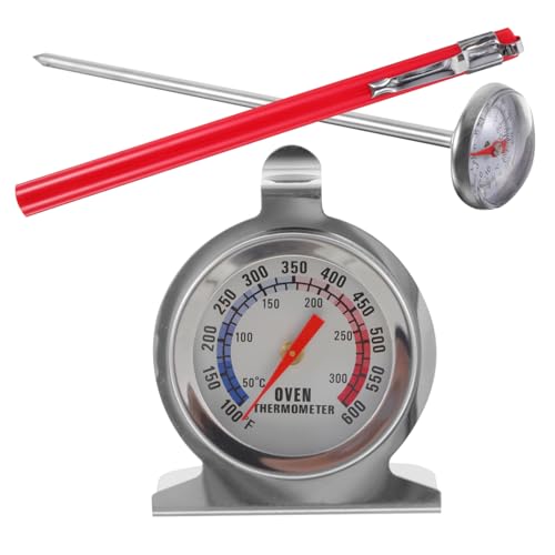 TEMPNAP 2 Stück Teiliges Bbq Thermometer Küchenthermometer mit Sonde für Präzise Temperaturmessung von Grill und Flüssigkeiten für Sicheres Kochen TEMPNAP 2 Stück Teiliges Bbq Thermometer Küchenthermometer mit Sonde für Präzise Temperaturmessung von Grill und Flüssigkeiten für Sicheres Kochen von TEMPNAP