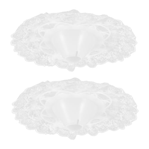 TEMPNAP 2 Stück Teiliges Hochzeitsblumenkranz Eleganter Blumenhalter für Brautsträuße mit Spitzenverzierung für Hochzeiten und Besondere Anlässe von TEMPNAP